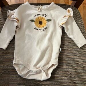 Sunflower Cream Bodysuit 3 to 6 months